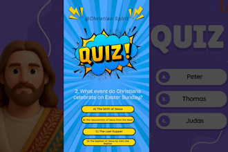 create bible quiz videos short and long form content