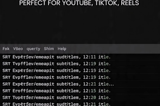 do accurate video transcription and youtube subtitles srt