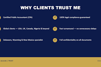 register your llc or corporation in delaware, wyoming, or any US state as a CPA