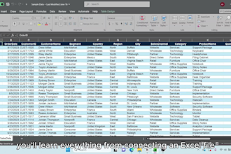 teach you microsoft power bi from beginner to dashboard