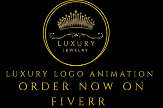 create luxury clothing brand intro video with cinematic effect