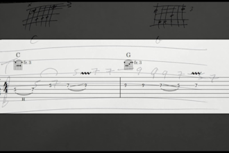 engrave your handwritten guitar tab