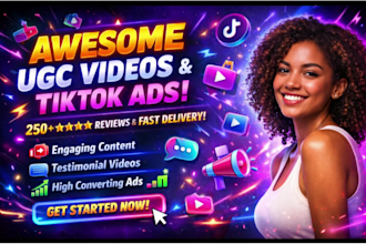 run ugc videos testimony videos ugc content creator tiktok ugc ads spokesperson