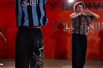 create an energetic hip hop dance video for your song