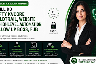 do lofty kvcore boldtrail website gohighlevel automation follow up boss fub crm