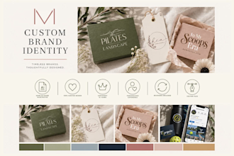 design a minimalist, feminine logo