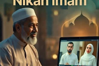 perform valid islamic online nikah as certified imam  with witnesses official