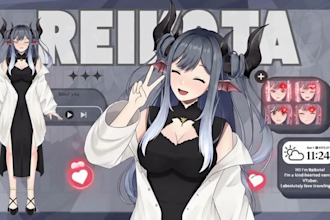design and rig professional live2d vtuber model vtuber avatar anime vtuber 2d