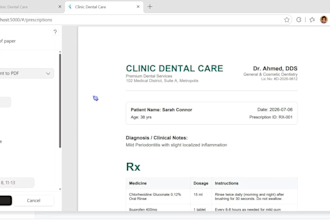 build a patient management CRM app for your clinic in flutter and web