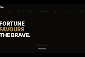 build a cinematic scroll animated website for free, one seq