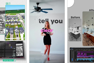 edit trendy real estate reels and professional real estate video editor