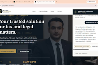 build an ai chatbot trained on your website, docs and business data