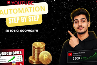 build and manage a profitable youtube automation channel