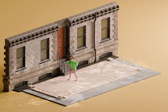do isometric animation, isometric diorama,isometric scene, isometric map