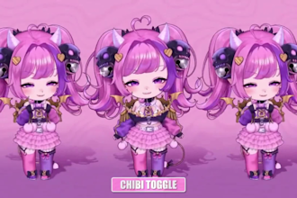 live2d vtuber model, 2d avatar, and facerig