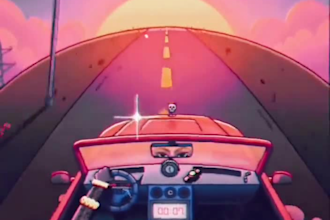make trippy animated music video or animated lyric video