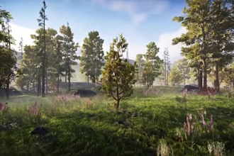 create unity 3d environments and scenes, unity terrain map, open world map