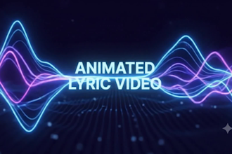 create dancing viral storm video ai, stunning animated lyric music video, ai ugc