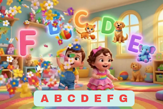create 3d pixar style kids ai animation cocomelon  3d ai kids nursery rhymes