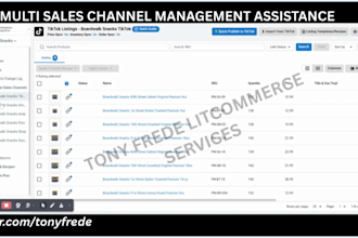 manage your multiple sales channel with litcommerce order, inventory, price sync