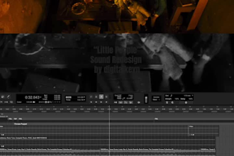 do sound design and audio post for your film or animation