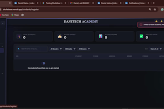build python django react full stack web development