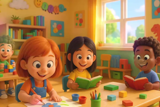 unique 2d cartoon video animation for kids
