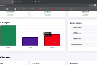 build a custom django python web app with database