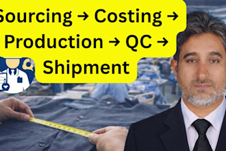 manage garment sourcing, costing, production and quality control in bangladesh
