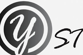 create luxury initials logo design