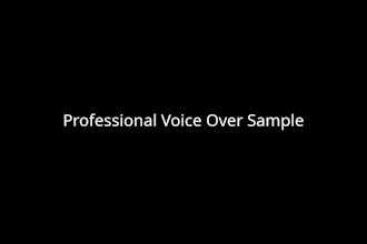 record a natural and engaging female voice over