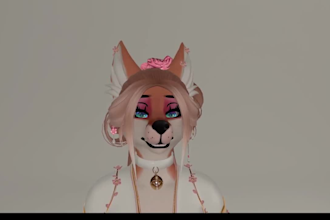 design custom furry vrchat avatar quest compatible fursona 3d model with rigging