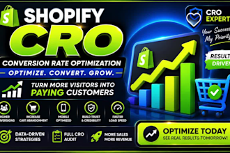 optimize your shopify store cro, shopify website, optimization shopify cro audit