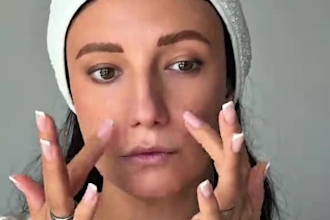 create a ugc skincare product review video