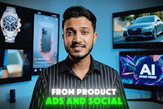 create ai video ads, ai commercial ads and product video ads