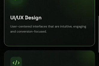 design modern UI UX for your website or mobile app