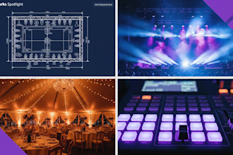 design your event, stage and party lighting plot in vectorworks