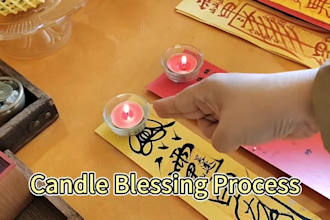 perform a 1 day chinese candle blessing to support your wishes