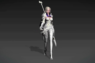 create 3d game character animation, rigging and models for unity unreal ue5