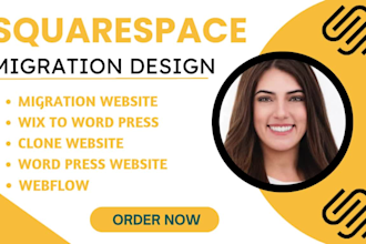 migrate, transfer, convert any website to squarespace, website migration
