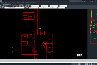 work as a draftsman to prepare autocad , blueprint drawings