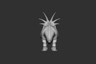 sculpt 3d pre historic animals,3d animal anatomy,zbrush 3d animal model,3d print