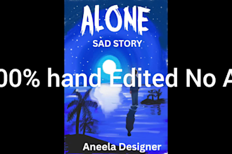design seductive dark romance book cover with 3d mockup