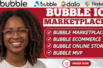 build bubble marketplace, bubble ecommerce, bubble multivendor online store