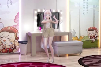 do mmd model anime 3d character modelling pmx pmd rigging koikatsu