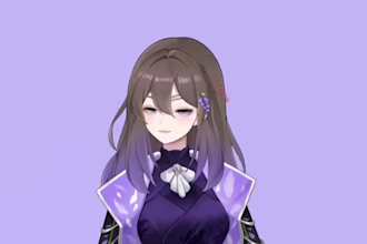 rig you high quality live 2d vtuber vtuber model vtuber rigging anime design