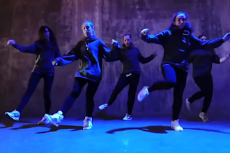 do a synced group dance, shuffle dance street dance, afrobeat dance to your song
