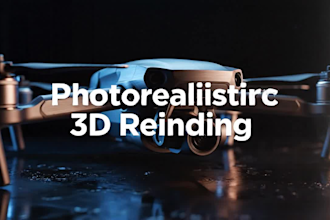 create photorealistic 3d product renders in keyshot, blender