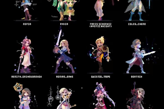 pixel art animation pixel art character design 2d sprite sheet pixel animation