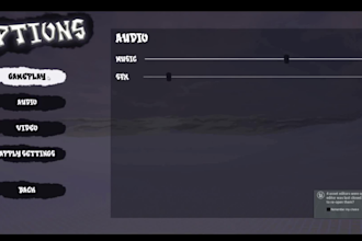 design custom unity and unreal engine hud and game UI